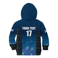 Custom Scotland Rugby Kid Hoodie Go Scottish Thistle