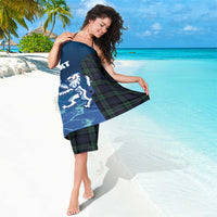 Custom Scotland Rugby Sarong Go Scottish Thistle
