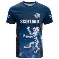 Custom Scotland Rugby T Shirt Go Scottish Thistle