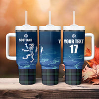 Custom Scotland Rugby Tumbler With Handle Go Scottish Thistle