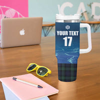 Custom Scotland Rugby Tumbler With Handle Go Scottish Thistle
