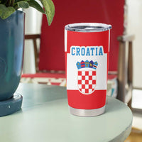 Croatia European Pine Marten and Iris Tumbler Cup National Animal and Flowers LT17 - Wonder Print Shop