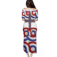 Croatia Epiphany Family Matching Puletasi and Hawaiian Shirt Bogojavljenje - Sveta Tri Kralja