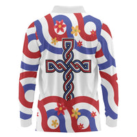 Croatia Epiphany Long Sleeve Polo Shirt Bogojavljenje - Sveta Tri Kralja LT17 - Wonder Print Shop