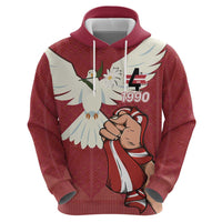 Latvia Restoration of Independence Day Hoodie Latvija 4th May with Dove