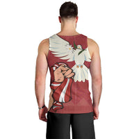 Latvia Restoration of Independence Day Men Tank Top Latvija 4th May with Dove