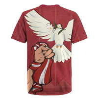 Latvia Restoration of Independence Day Rugby Jersey Latvija 4th May with Dove