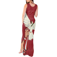 Latvia Restoration of Independence Day Tank Maxi Dress Latvija 4th May with Dove