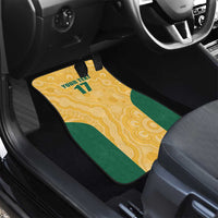 Custom Australia Rugby Car Mats Kangaroo Mascot
