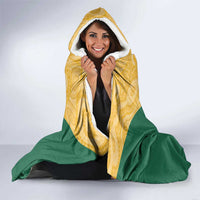 Custom Australia Rugby Hooded Blanket Kangaroo Mascot