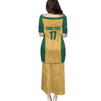 Custom Australia Rugby Puletasi Kangaroo Mascot