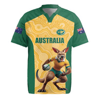 Custom Australia Rugby Rugby Jersey Kangaroo Mascot