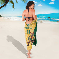 Custom Australia Rugby Sarong Kangaroo Mascot