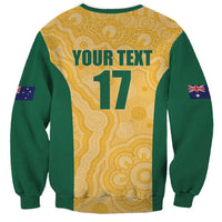 Custom Australia Rugby Sweatshirt Kangaroo Mascot