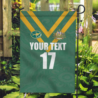 Custom Australia Rugby Garden Flag Sporty Style