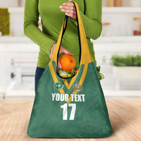 Custom Australia Rugby Grocery Bag Sporty Style