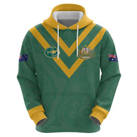 Custom Australia Rugby Hoodie Sporty Style