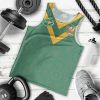 Custom Australia Rugby Men Tank Top Sporty Style
