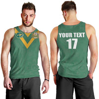 Custom Australia Rugby Men Tank Top Sporty Style