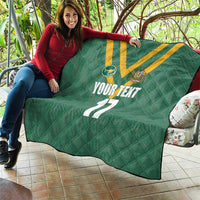 Custom Australia Rugby Quilt Sporty Style