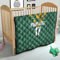 Custom Australia Rugby Quilt Sporty Style