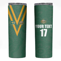 Custom Australia Rugby Skinny Tumbler Sporty Style