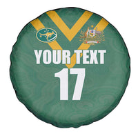 Custom Australia Rugby Spare Tire Cover Sporty Style