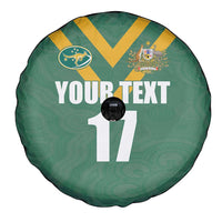 Custom Australia Rugby Spare Tire Cover Sporty Style