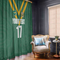 Custom Australia Rugby Window Curtain Sporty Style
