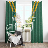 Custom Australia Rugby Window Curtain Sporty Style