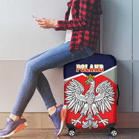 Poland Coat of Arms Luggage Cover A white and Crowned Eagle