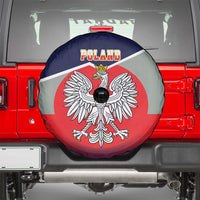 Poland Coat of Arms Spare Tire Cover A white and Crowned Eagle LT17 - Wonder Print Shop