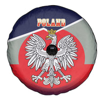 Poland Coat of Arms Spare Tire Cover A white and Crowned Eagle LT17 - Wonder Print Shop
