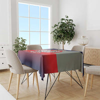 Poland Coat of Arms Tablecloth A white and Crowned Eagle LT17 - Wonder Print Shop