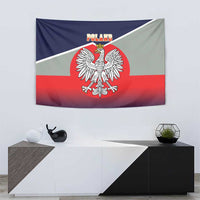 Poland Coat of Arms Tapestry A white and Crowned Eagle LT17 - Wonder Print Shop