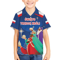 Poland Epiphany Family Matching Tank Maxi Dress and Hawaiian Shirt The Three Kings Day - Trzech Kroli