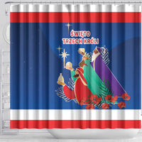 Poland Epiphany Shower Curtain The Three Kings Day - Trzech Kroli LT17 - Wonder Print Shop