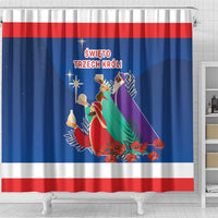 Poland Epiphany Shower Curtain The Three Kings Day - Trzech Kroli LT17 - Wonder Print Shop