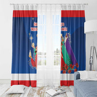 Poland Epiphany Window Curtain The Three Kings Day - Trzech Kroli LT17 - Wonder Print Shop