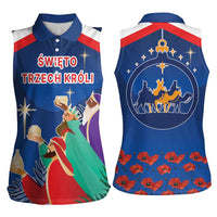 Poland Epiphany Women Sleeveless Polo Shirt The Three Kings Day - Trzech Kroli LT17 - Wonder Print Shop