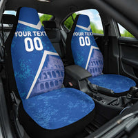 Custom Italy Football Car Seat Cover With Colosseum - Wonder Print Shop
