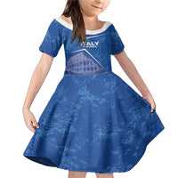 Custom Italy Football Family Matching Mermaid Dress and Hawaiian Shirt With Colosseum - Wonder Print Shop