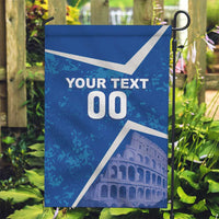 Custom Italy Football Garden Flag With Colosseum - Wonder Print Shop