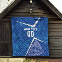 Custom Italy Football Quilt With Colosseum - Wonder Print Shop