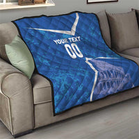 Custom Italy Football Quilt With Colosseum - Wonder Print Shop
