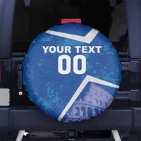 Custom Italy Football Spare Tire Cover With Colosseum - Wonder Print Shop