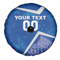 Custom Italy Football Spare Tire Cover With Colosseum - Wonder Print Shop