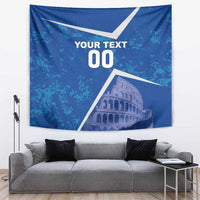 Custom Italy Football Tapestry With Colosseum - Wonder Print Shop