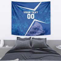 Custom Italy Football Tapestry With Colosseum - Wonder Print Shop