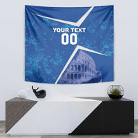 Custom Italy Football Tapestry With Colosseum - Wonder Print Shop